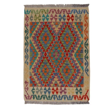 Covor kilim Chobi 87x125 kilim din lână țesut manual