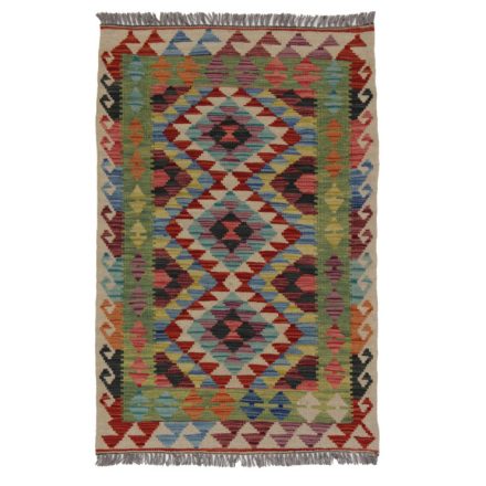 Covor kilim Chobi 80x123 kilim din lână țesut manual