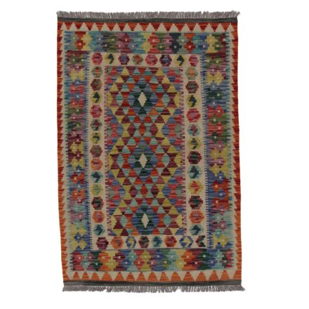 Covor kilim Chobi 87x129 kilim din lână țesut manual