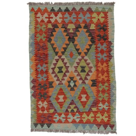 Covor kilim Chobi 145x99 kilim din lână țesut manual