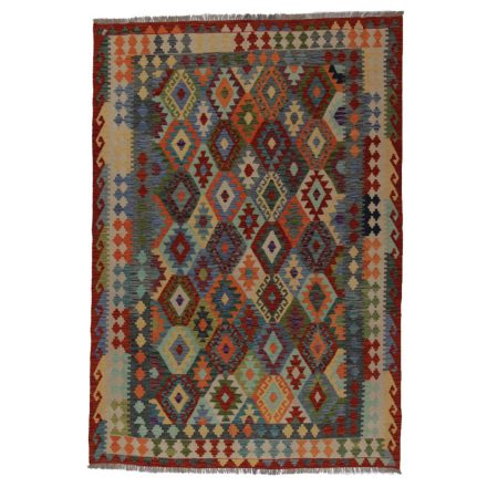 Covor Kilim Afgan Chobi 205x295 Kilim lână țesut manual