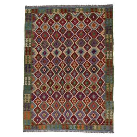 Covor Kilim Afgan Chobi 213x287 Kilim lână țesut manual