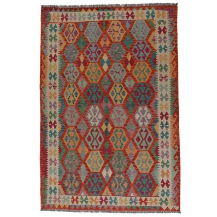 Covor Kilim Afgan Chobi 203x292 Kilim lână țesut manual