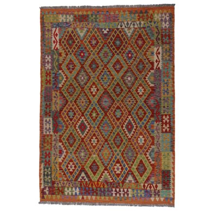 Covor Kilim Afgan Chobi 205x287 Kilim lână țesut manual