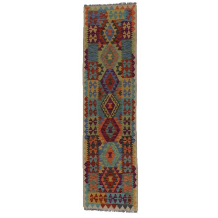 Covor Kilim Chobi 80x302 kilim din lână țesut manual