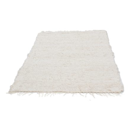 Covor pufos bej 120x176 covor de cârpă moale din fibre lungi