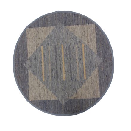 Covor țesut gros Rustic 135x140 covor gros de lână pentru living sau dormitor