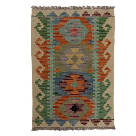 Covor kilim Chobi 93x65 afgane kilim din lână țesut manual 