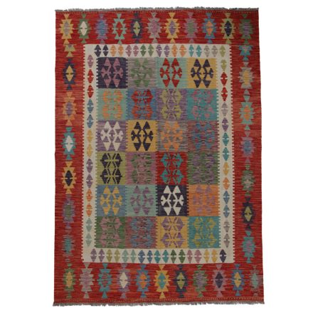 Covor țesut manual Chobi 251x179 covor kilim afgan de lână