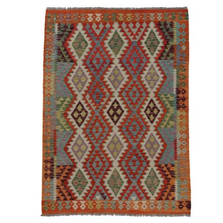 Covor Kilim afgan Chobi 238x175 covor țesut manual din lână