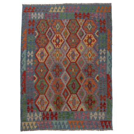 Covor Kilim lână Chobi 239x176 kilim afgan țesut manual