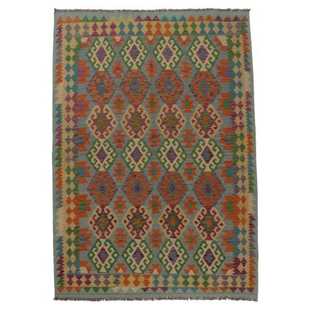 Covor Kilim lână Chobi 253x184 kilim afgan țesut manual