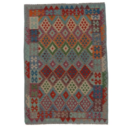 Covor Kilim lână Chobi 247x175 kilim afgan țesut manual