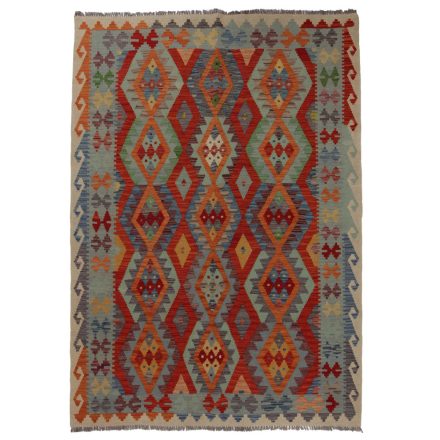 Covor Kilim lână Chobi 241x176 kilim afgan țesut manual