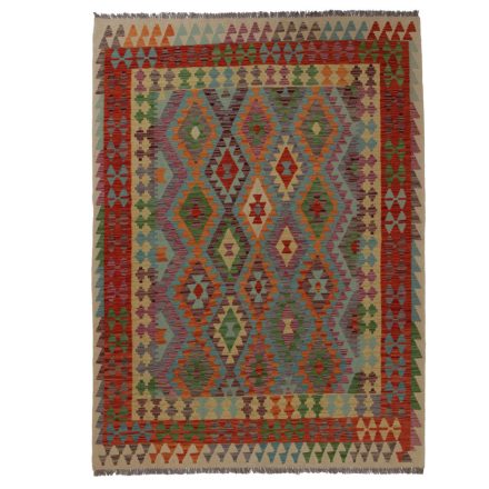 Covor kilim Chobi 242x178 covor țesut manual din lână