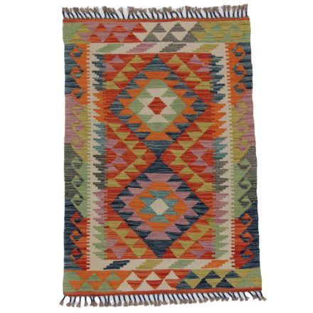 Covor Kilim țesut manual Chobi 124x88 kilim tradițional din lână