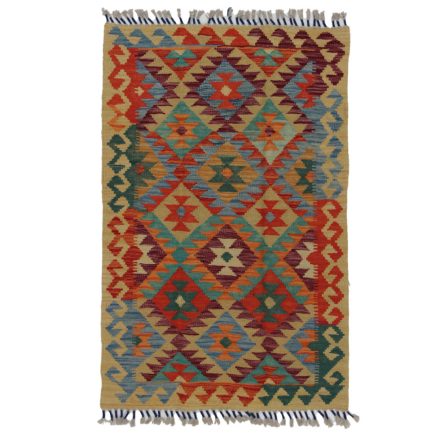 Covor Kilim țesut manual Chobi 128x84 kilim tradițional din lână