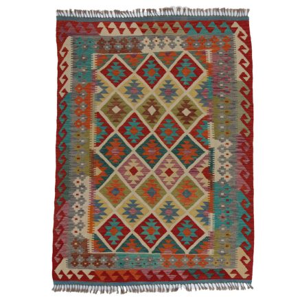 Covor Kilim țesut manual Chobi 206x153 kilim tradițional din lână