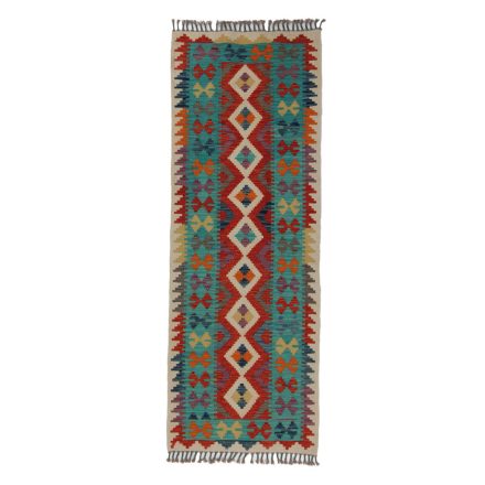 Covor kilim Chobi 70x195 kilim din lână țesut manual