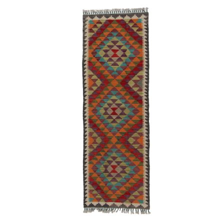 Covor kilim Chobi 66x193 kilim din lână țesut manual