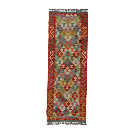 Covor kilim Chobi 71x198 kilim din lână țesut manual