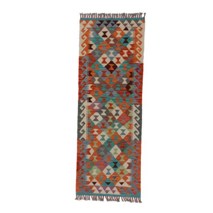 Covor kilim Chobi 74x203 kilim din lână țesut manual