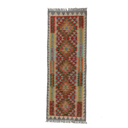 Covor kilim Chobi 68x184 kilim din lână țesut manual