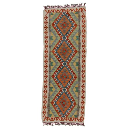 Covor kilim Chobi 76x202 afgane kilim din lână țesut manual 