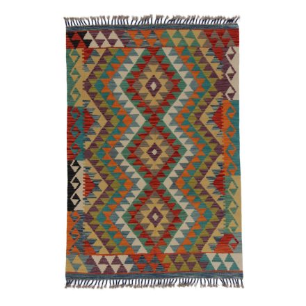 Covor kilim Chobi 105x152 afgane kilim din lână țesut manual 