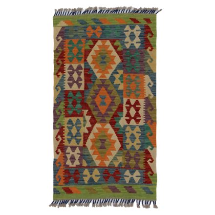 Covor kilim Chobi 125x70 afgane kilim din lână țesut manual 