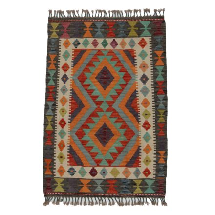 Covor kilim Chobi 129x89 afgane kilim din lână țesut manual 