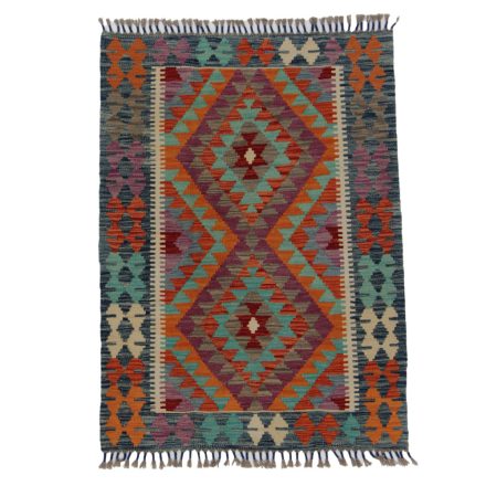 Covor kilim Chobi 125x91 afgane kilim din lână țesut manual 