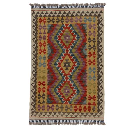 Covor kilim Chobi 128x88 afgane kilim din lână țesut manual 