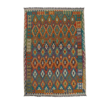 Covor tesut manual din lana Chobi 212x290 covor Kilim afgan