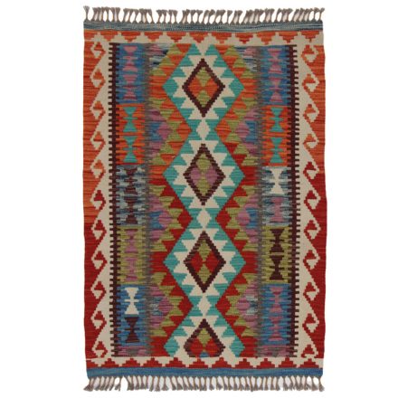 Covor Chilim Chobi 126x88 kilim din lână țesut manual