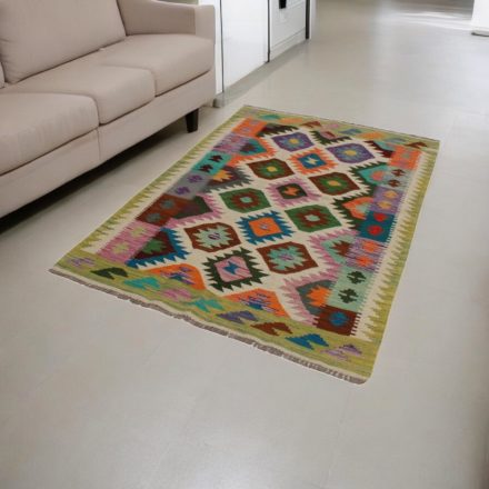 Covor Kilim Maimana 123x177 Kelim afgan țesut manual