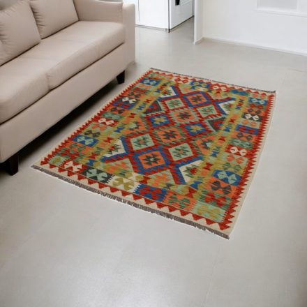 Covor Kilim Maimana 126x176 Kelim afgan țesut manual