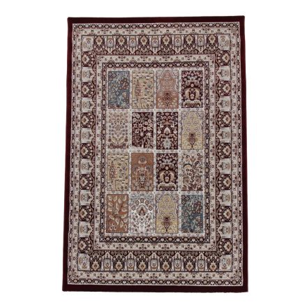 Covor clasic burgundy 150x230 covor de living cu motiv oriental