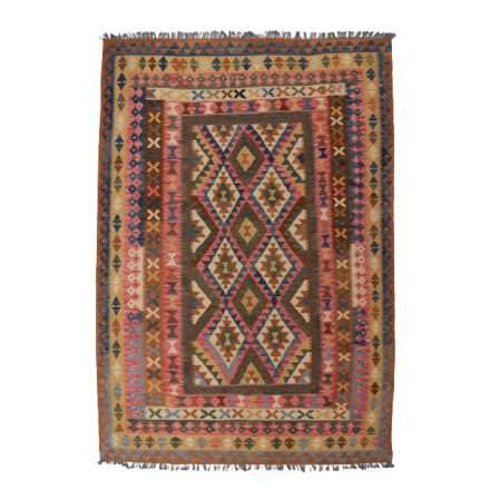 Covor kilim Chobi 208x302 kilim din lână țesut manual