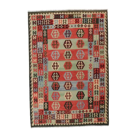 Covor kilim Chobi 202x293 kilim din lână țesut manual