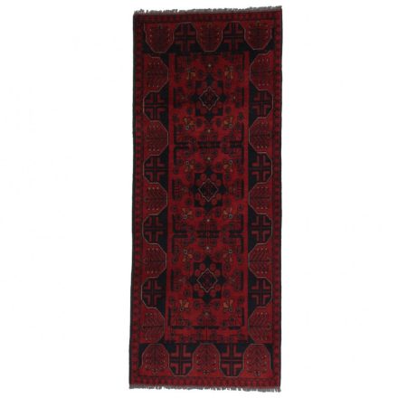 Covor traversa lucrat manual hol burgundy Bokhara 75x189 covor manual pentru living sau hol