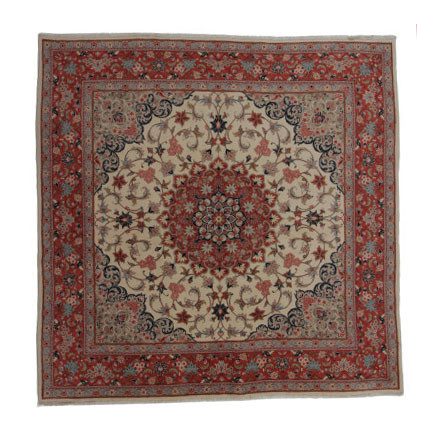 Covor iranian Yazd 196x198 Covor persan lucrat manual pentru living