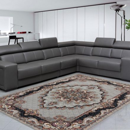 Covor Persan gri TABRIZ 160x230 covor living de calitate în acrilic