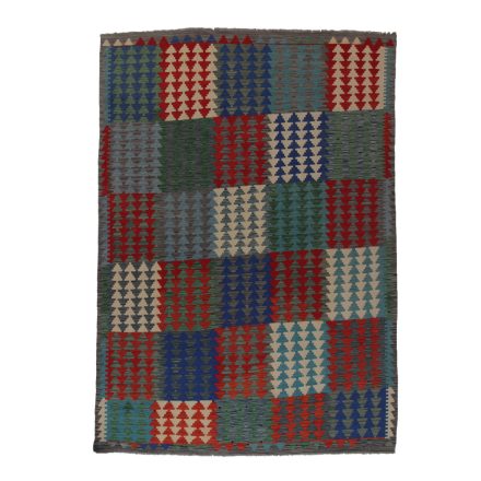 Covor kilim etnic Chobi 301x207 kilim din lână afgană țesută manual