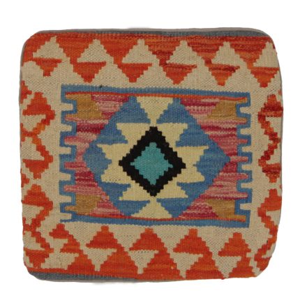 Pernă kilim colorată 35x35 față de pernă lucrată mana 