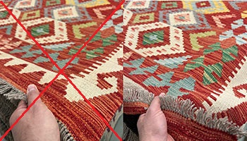 mutarea covorului kilim